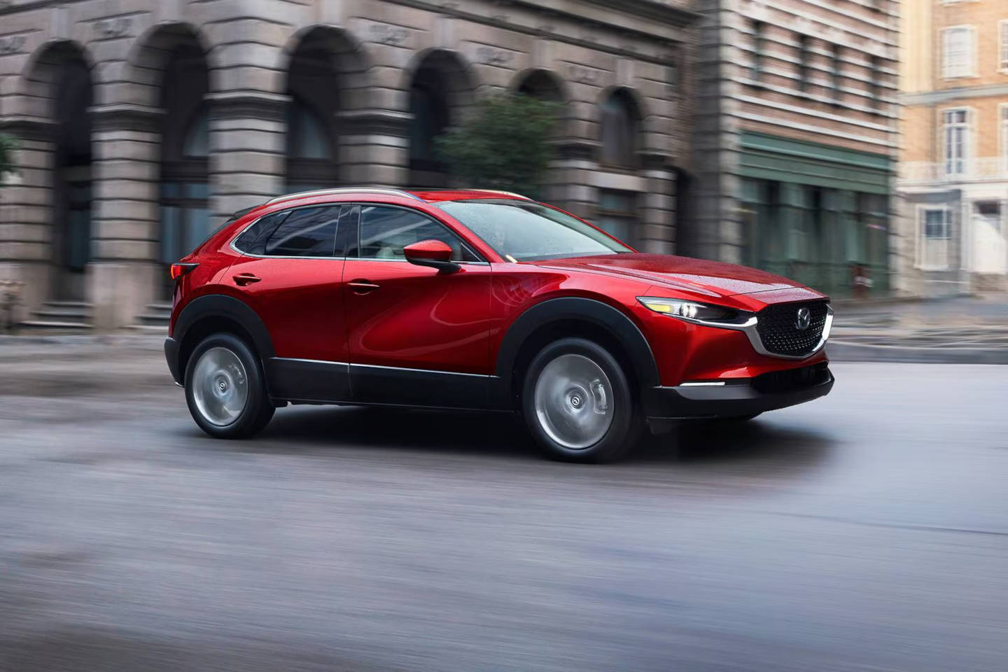 2022 Mazda CX-30 driving