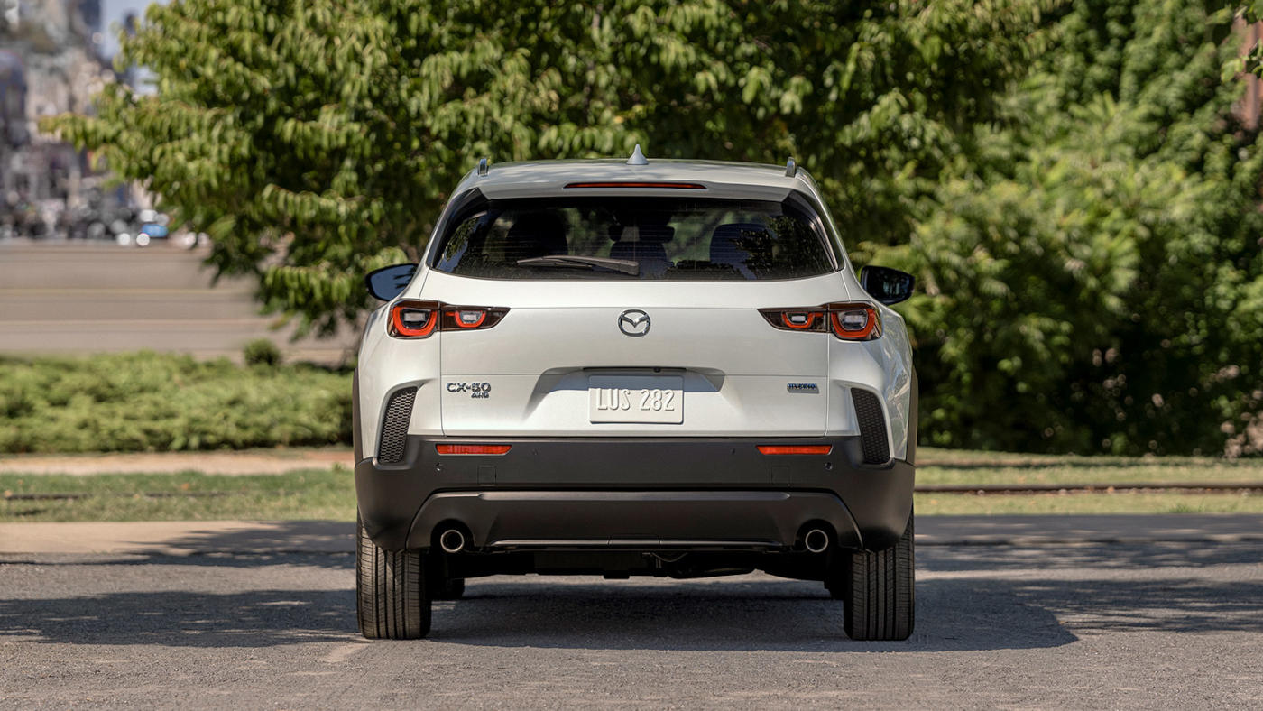 2025 Mazda CX-50 Hybrid parked rear view