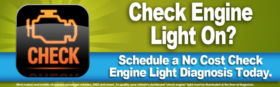 Schedule a No Cost Check Engine Light Diagnosis Today