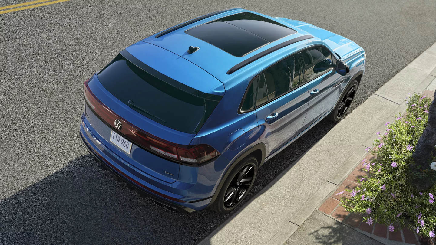 2025 Volkswagen Atlas Cross parked rear view