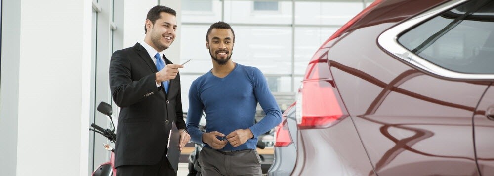 Browsing Dealership Showroom