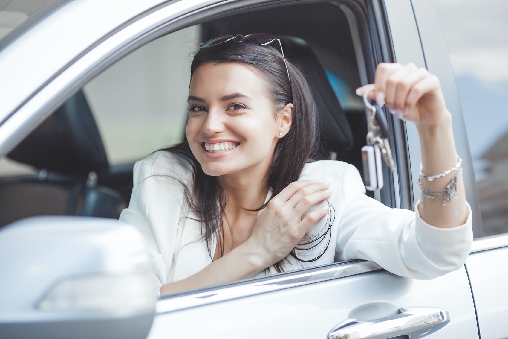 Happy New Car Buyer