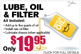 Lube, Oil & Filter