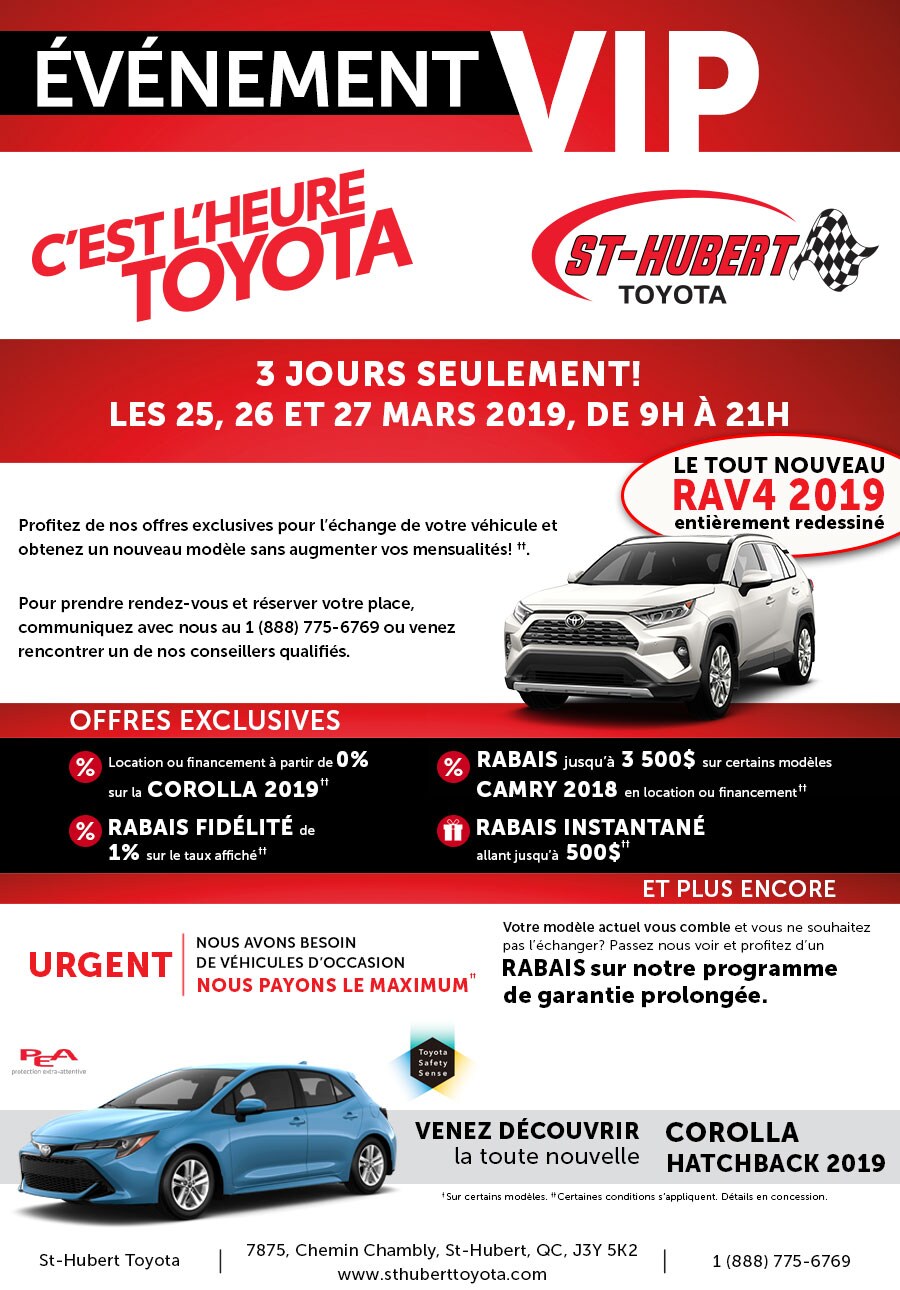 St-Hubert Toyota Vente Privee Mars 2019.jpg