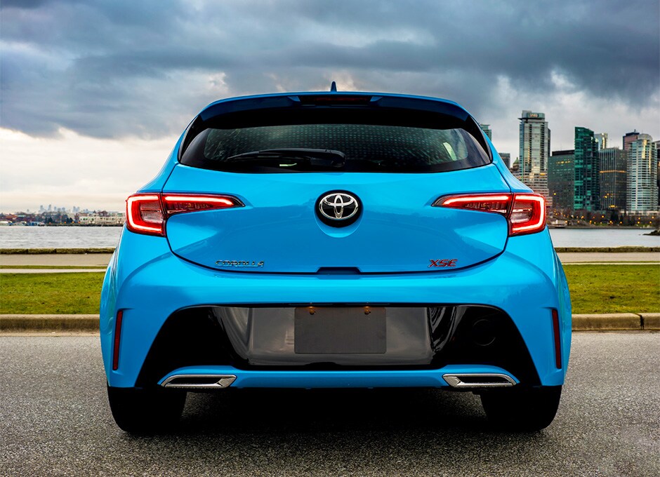 St-Hubert Toyota Corolla Hatchback 2019 Back.jpg