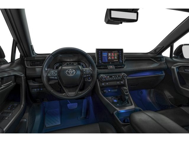 RAV4-Interior-Glenside-PA.jpg Steering wheel and dashboard of the new 2023 Toyota RAV4 SUV.