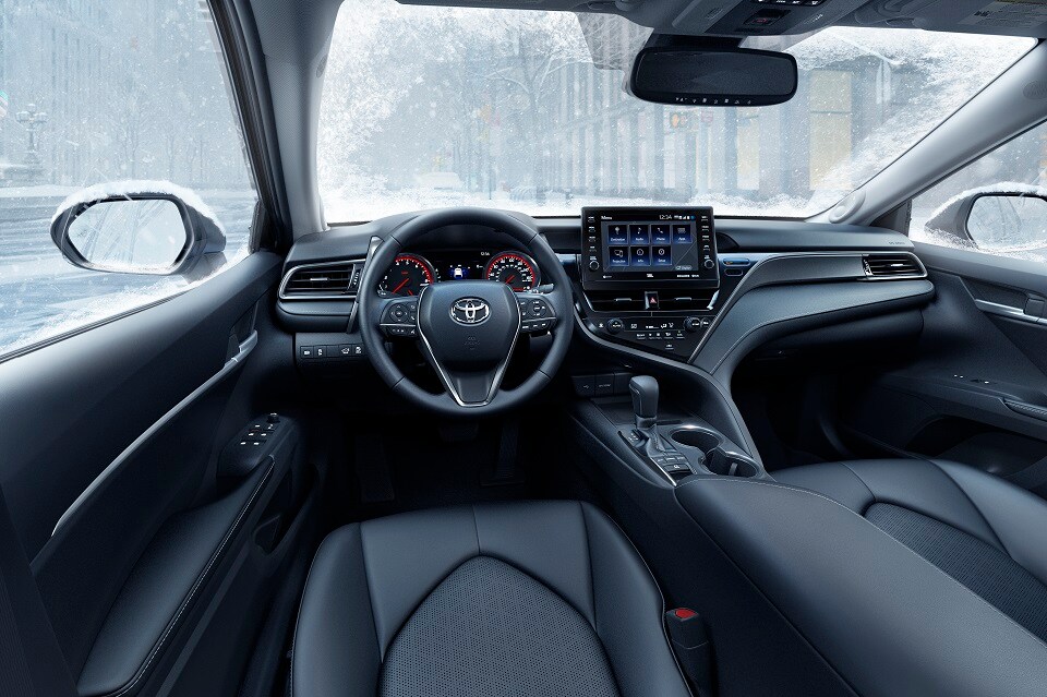 2023-Camry-Philadelphia-Frontseat.jpg New Toyota Camry Dashboard view.