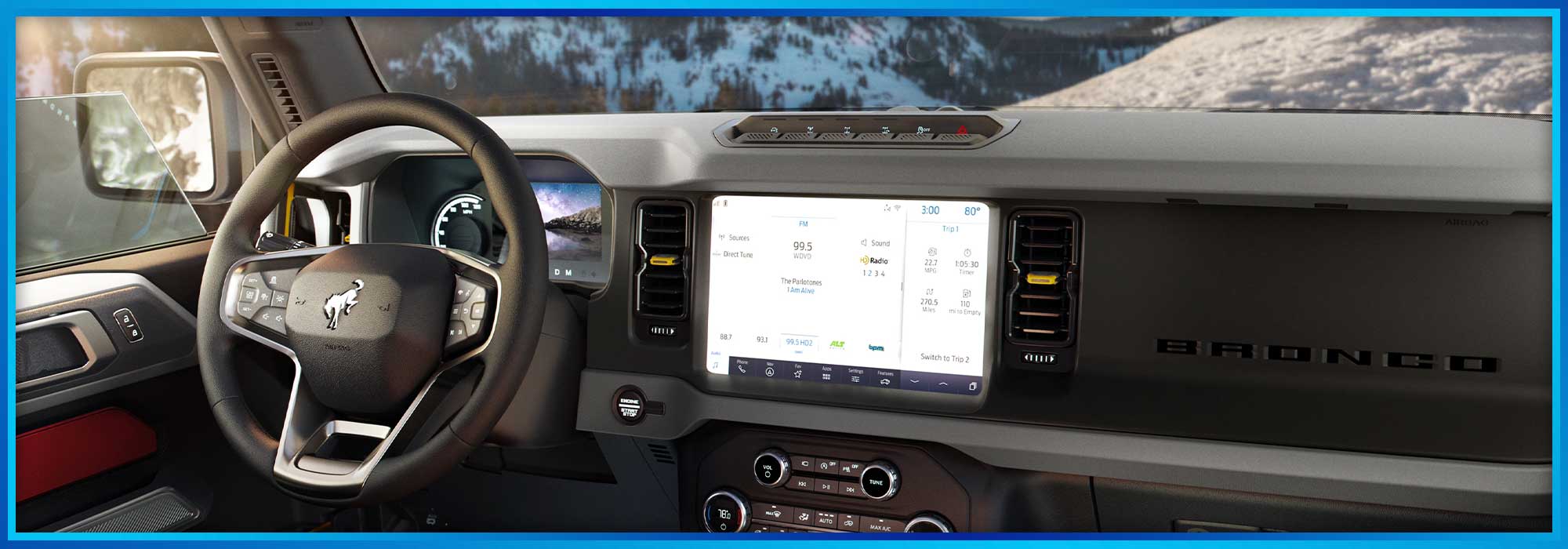 2021 Ford Bronco Interior