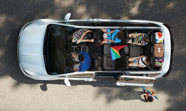 2025 Chrysler Pacifica Exterior Interior Overhead View