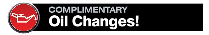 Complimentary Oil Changes!