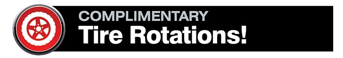 Complimentary Tire Rotations!