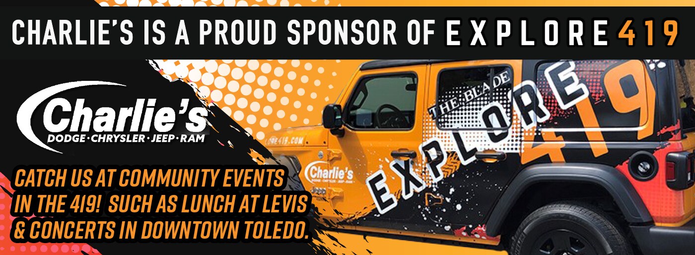 Charlie's is a Proud Sponsor of Explore 419