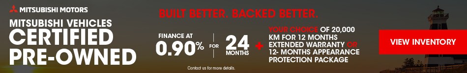 Mitsubishi Certified Pre-Owned Vehicles