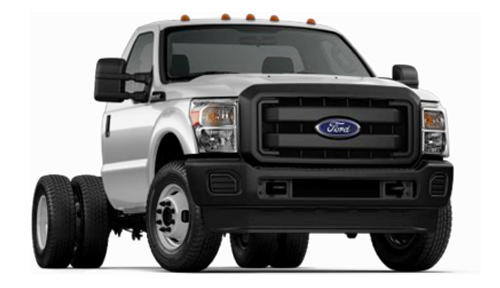 Ford F-350 Chassis Stock Image