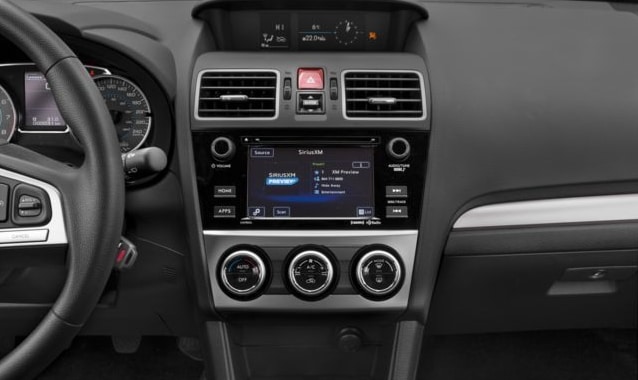 2017 Subaru Crosstrek radio
