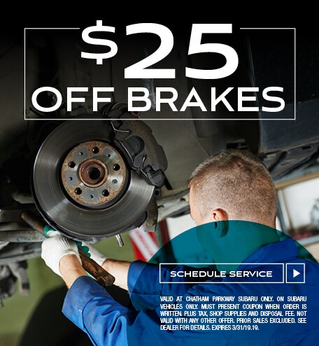$25 OFF BRAKES