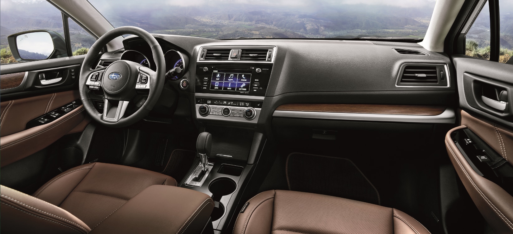2017 Subaru Outback interior Savannah, GA