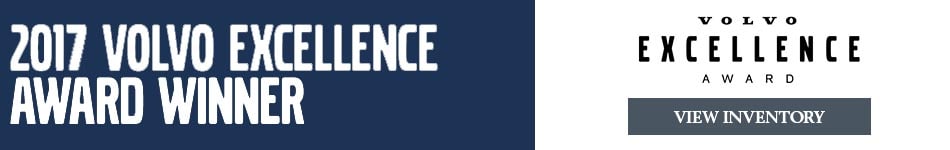 2017 Volvo Excellence Award Winner
