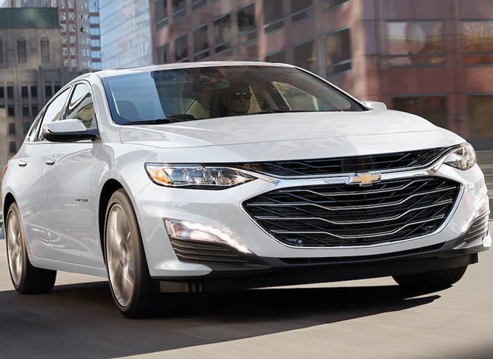 Chevrolet Malibu White Chevrolet Malibu