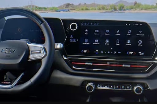 Chevrolet Silverado EV Interior Chevy Silverado EV pickup interior