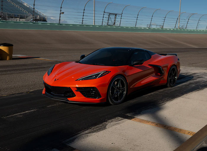 Chevrolet Corvette Stingray Orange Chevrolet Corvette