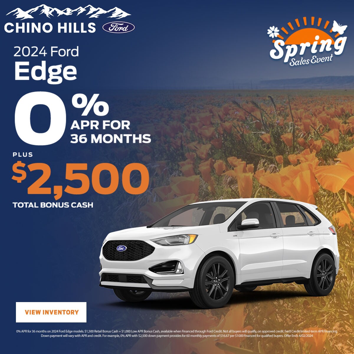 New Vehicle Specials Chino Hills Ford