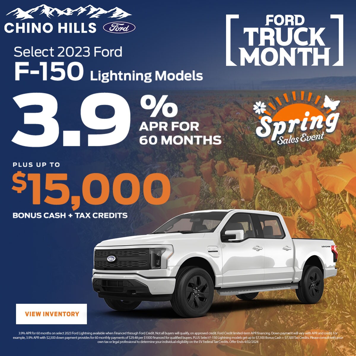 New Vehicle Specials Chino Hills Ford