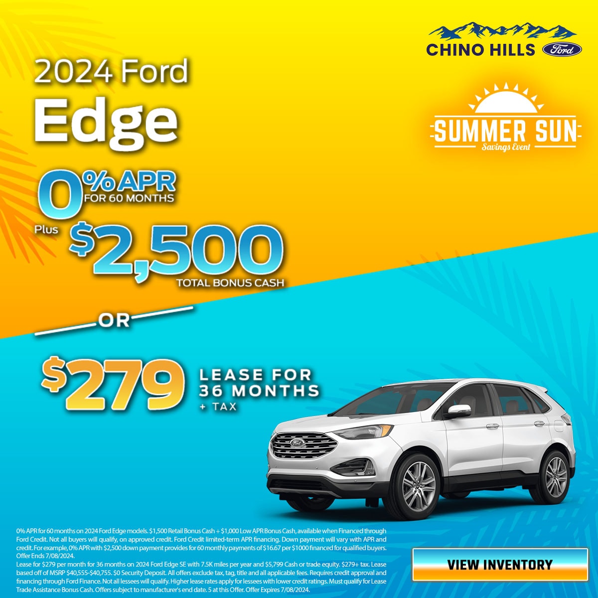 New Vehicle Specials Chino Hills Ford