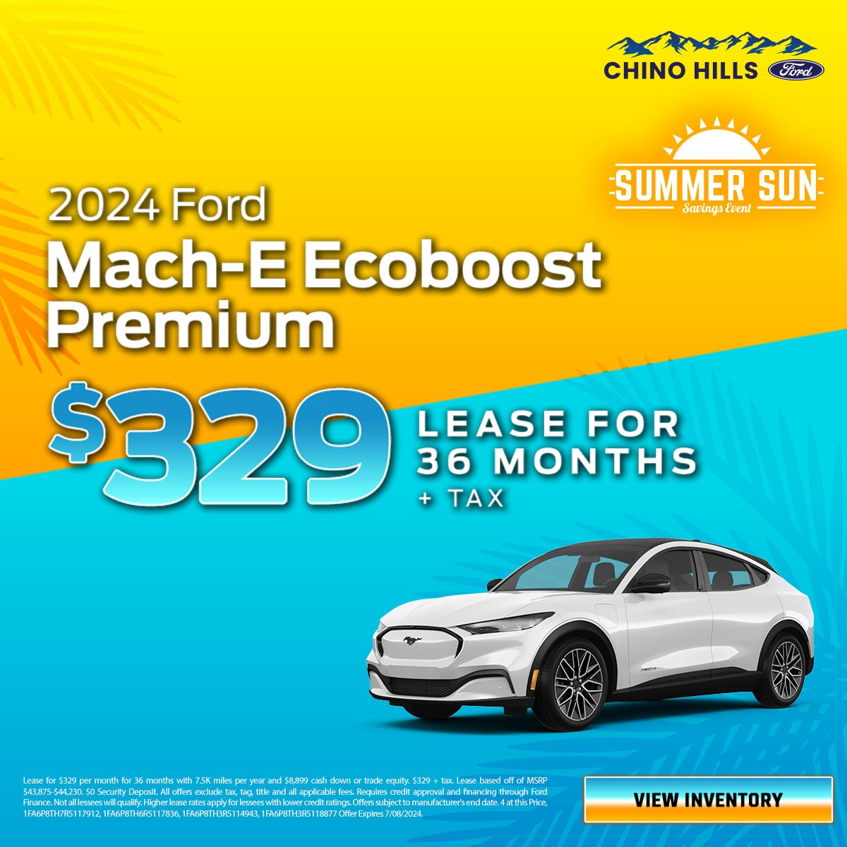 New Vehicle Specials Chino Hills Ford