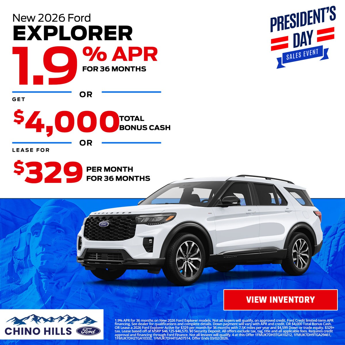 FEB2026_Display_New_Ford_Explorer_2026_Offer_APR%20%26%20Bonus%20Cash%20%26%20Lease_1200x1200_R3_03-02-2026.jpg
