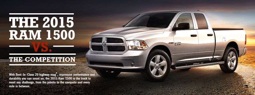 2015 Ram 1500 vs Competition