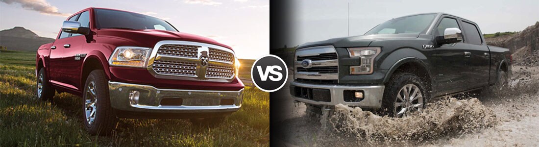 2017 RAM 1500 vs Ford F-150