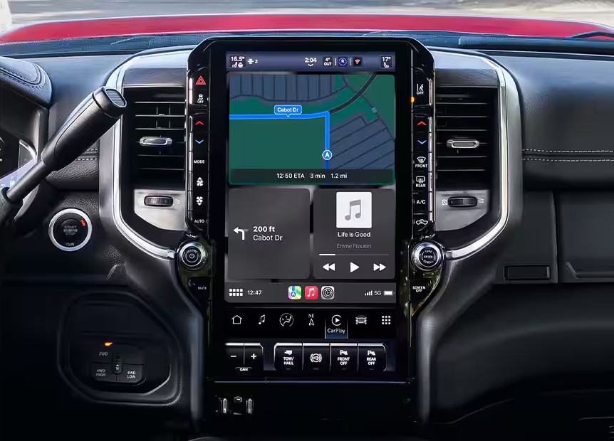 2025 Ram 3500 Smartphone Connectivity