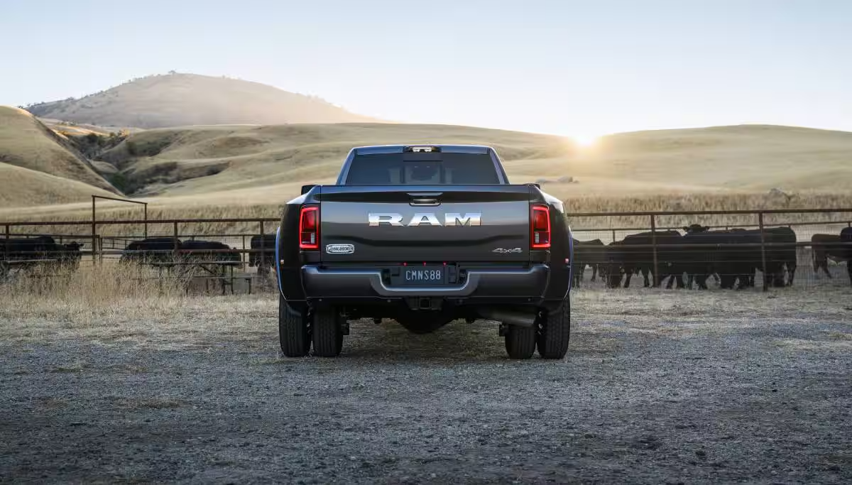 2025 Ram 3500 Rear Exterior View