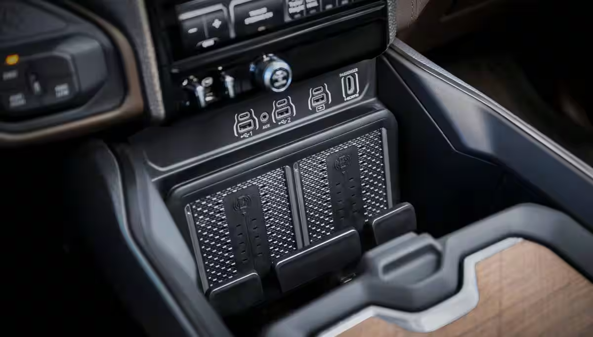 2025 Ram 3500 Rear Interior Space