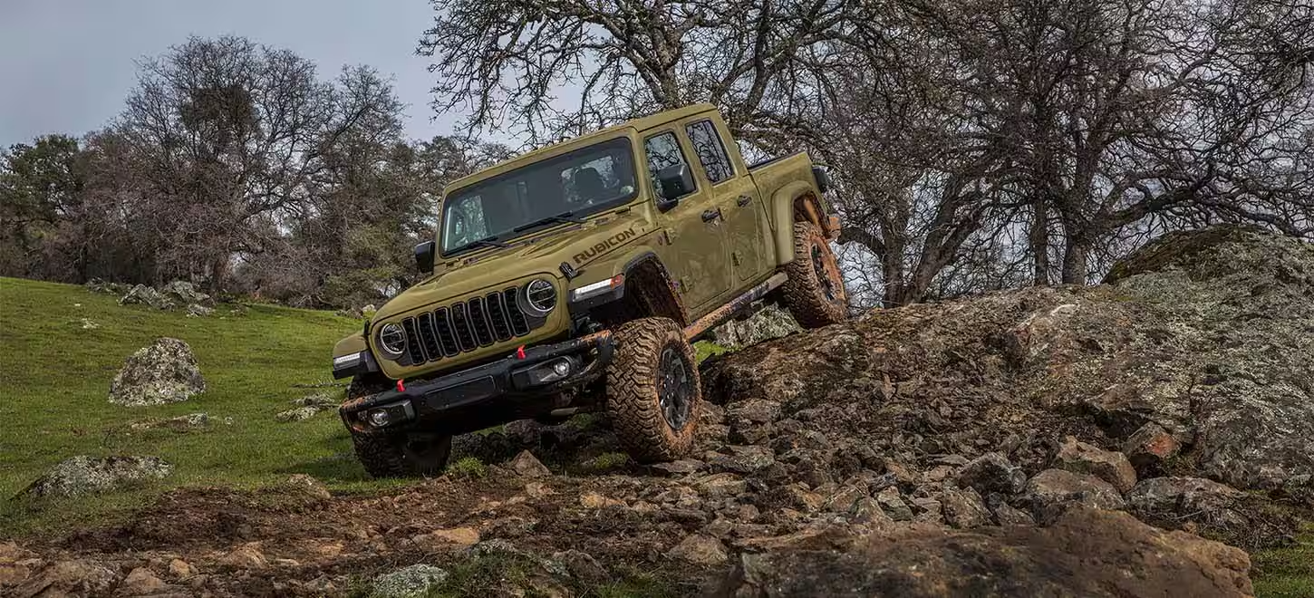 Jeep Gladiator Off-Roading