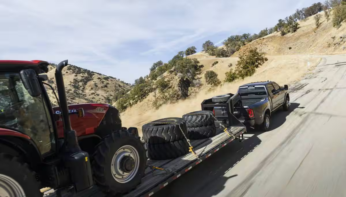 2025 Ram 3500 with Heavy Payload