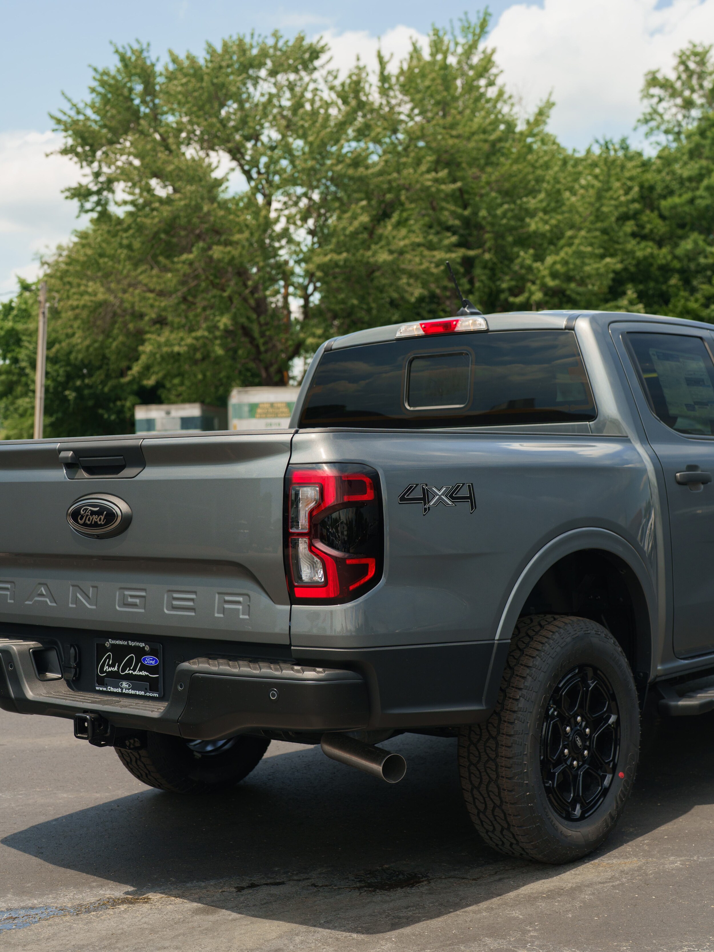 Ford Ranger towing with EcoBoost engine