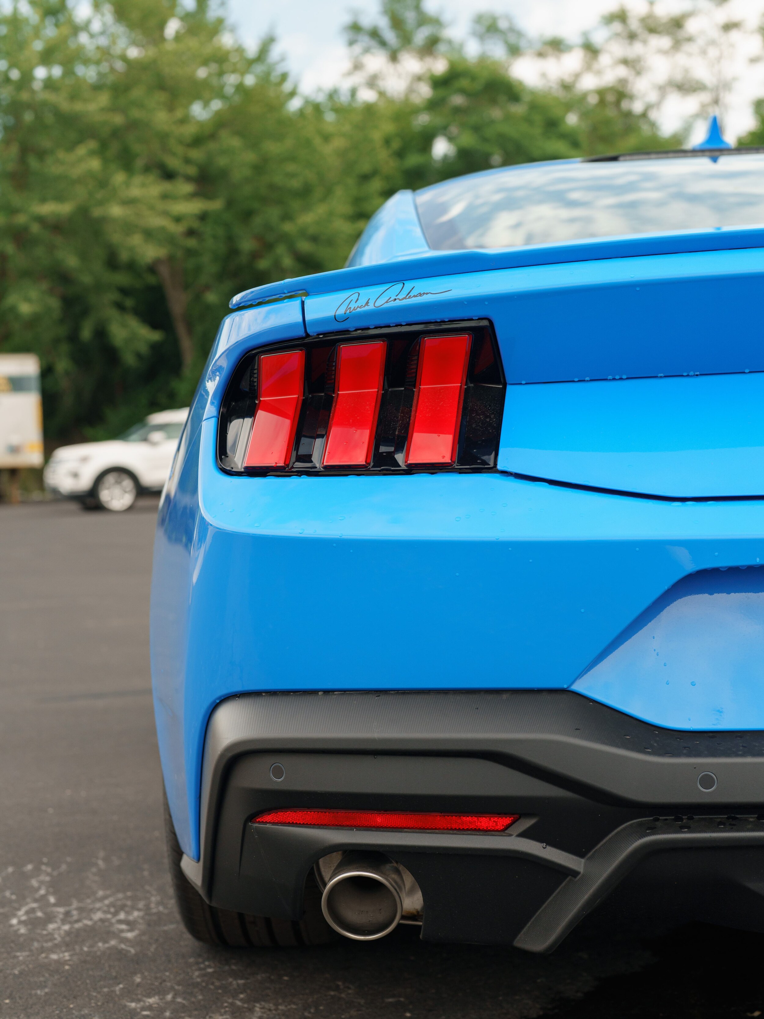 Ford Mustang performance driving