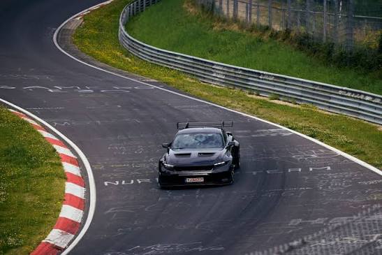 Ford Mustang GTD Competition at the Nürburgring Nordschleife