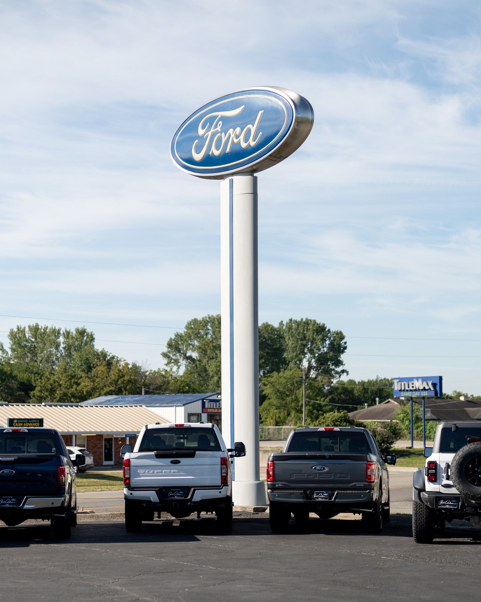 Ford vehicle at Chuck Anderson Ford