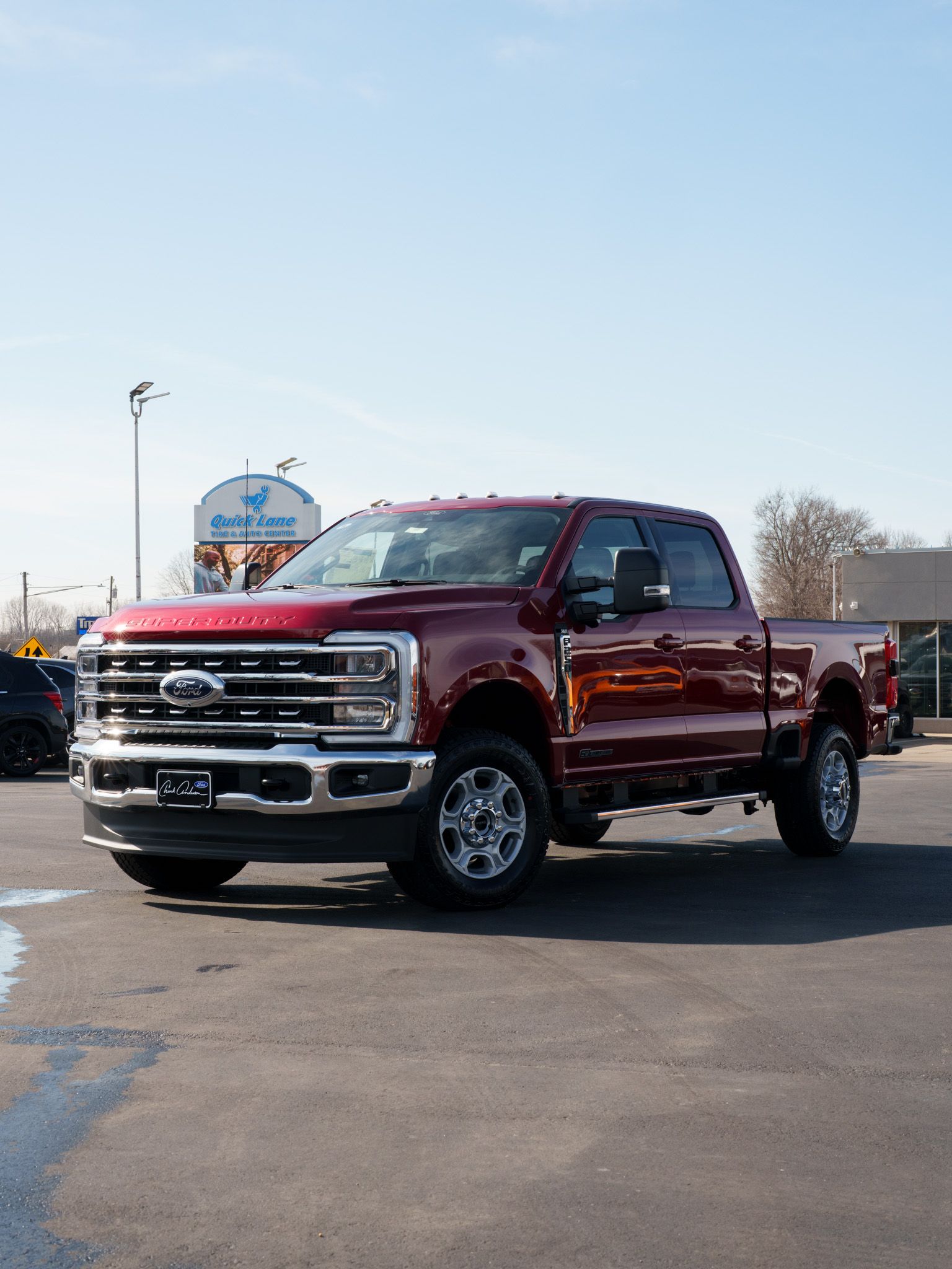 2026 Ford Super Duty interior and technology