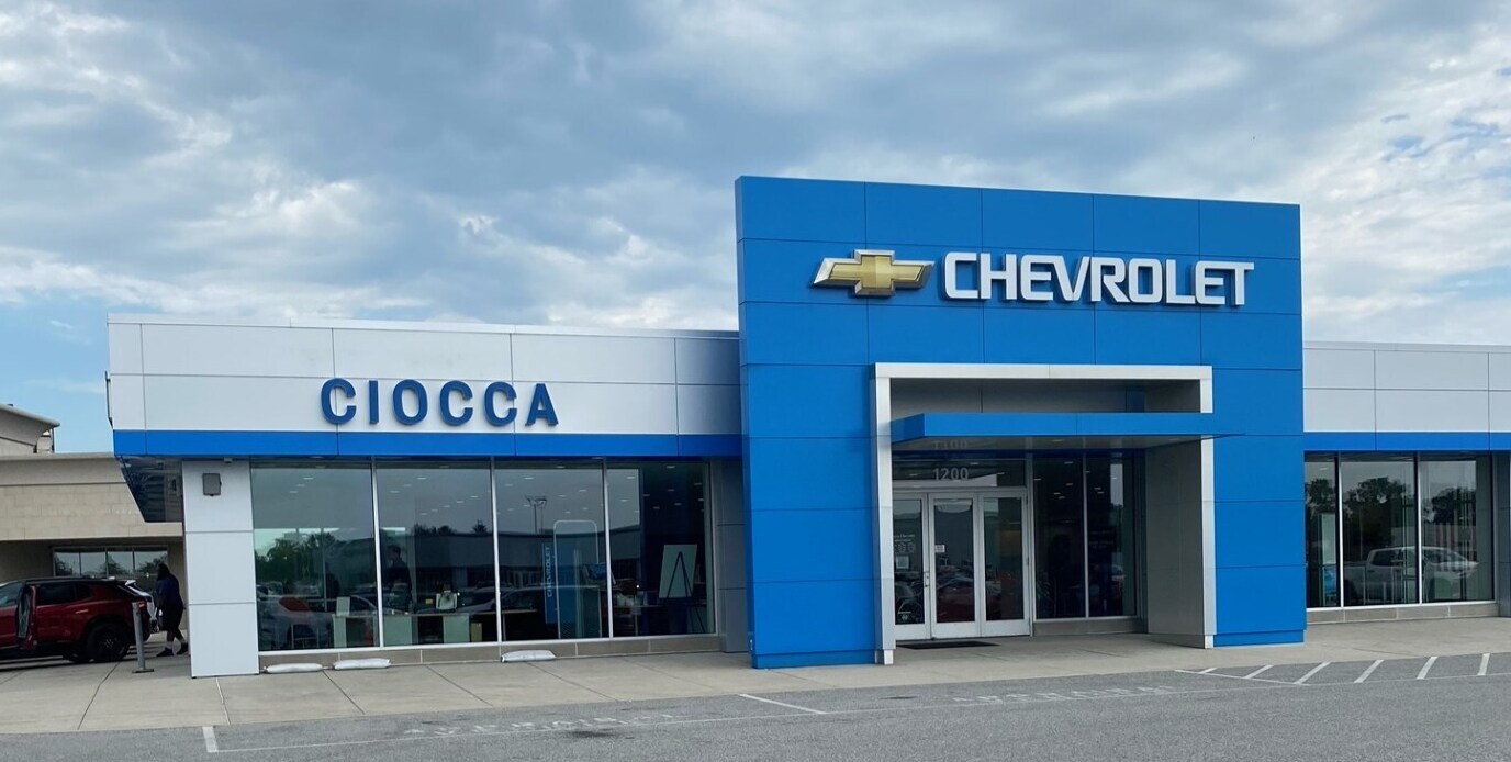 Ciocca Chevrolet Front Door in York, PA Ciocca Chevrolet Front Door in York, PA
