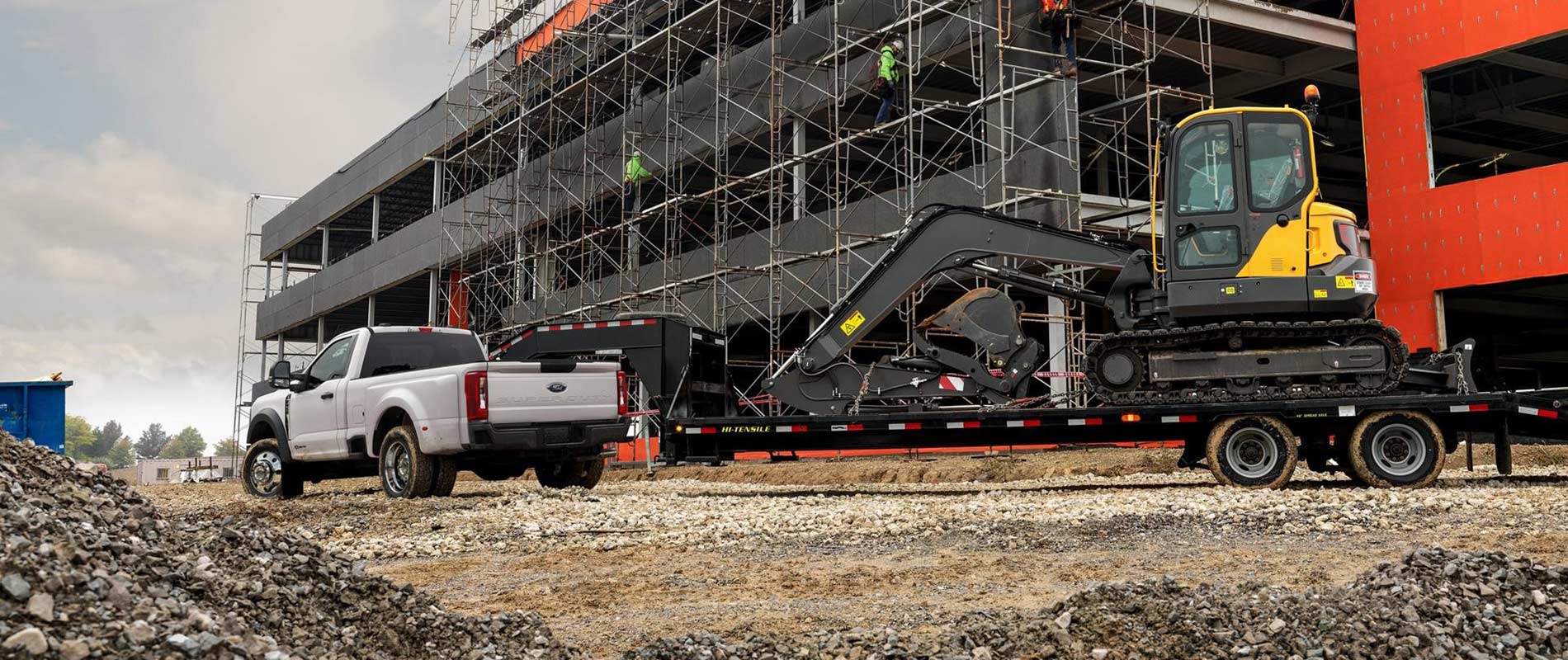 2026 Ford F-250 Trim Comparison 2026 Ford F-250 pulling construction gear