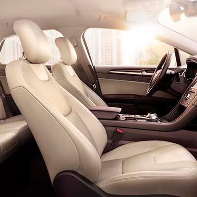 leather seats - interior of car Ford Fusion
