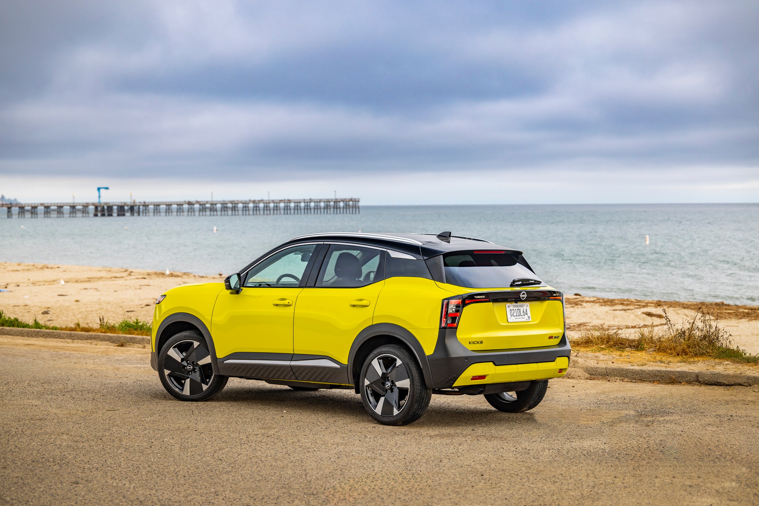2025 Nissan Kicks by the ocean