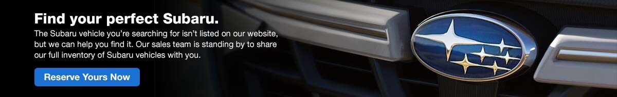 Order Your Subaru WRX Order Your Subaru WRX