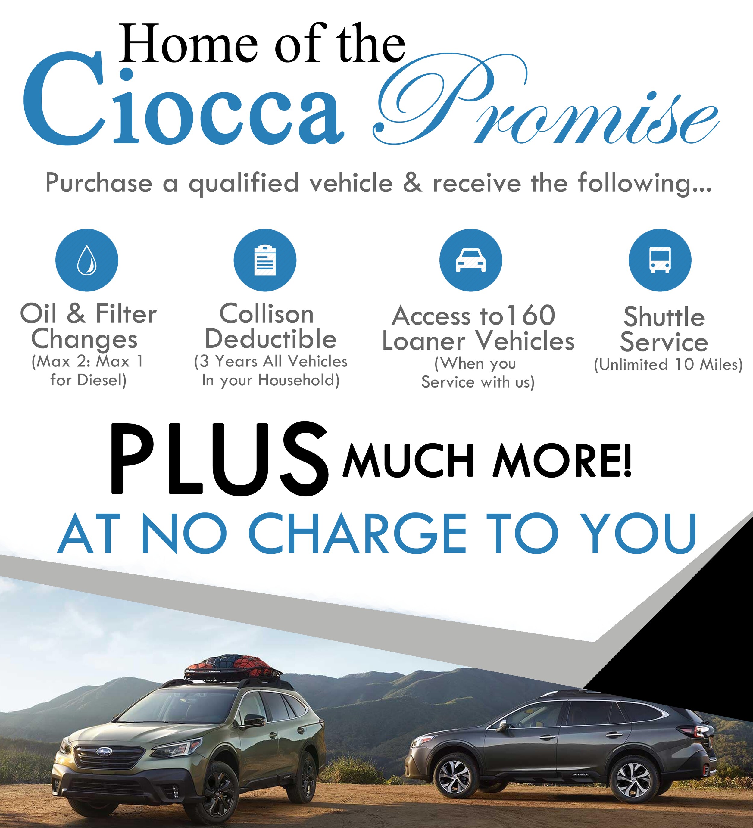Home of the Ciocca Promise