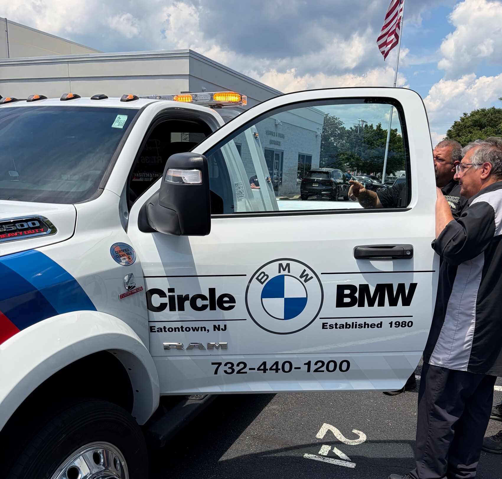 Dealership work truck