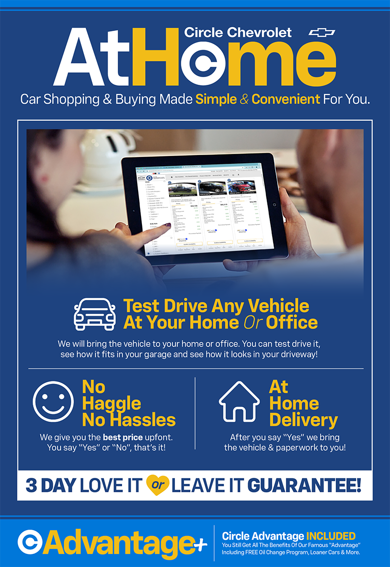 Circle Chevrolet At Home Program